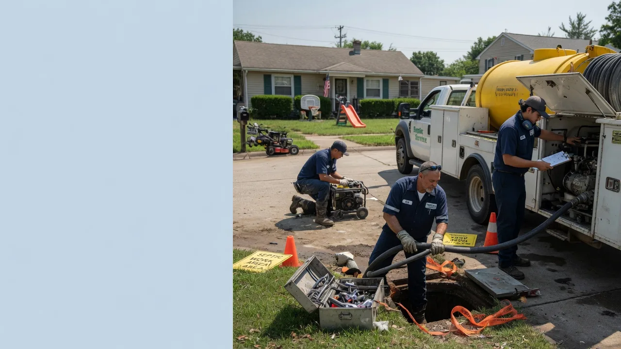 Septic Tank Pumping in Westerville, OH near me